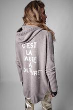 Weinig gedragen gebreide hoodie Zadig & Voltaire, Kleding | Dames, Zo goed als nieuw, Zadig & Voltaire, Maat 36 (S), Verzenden