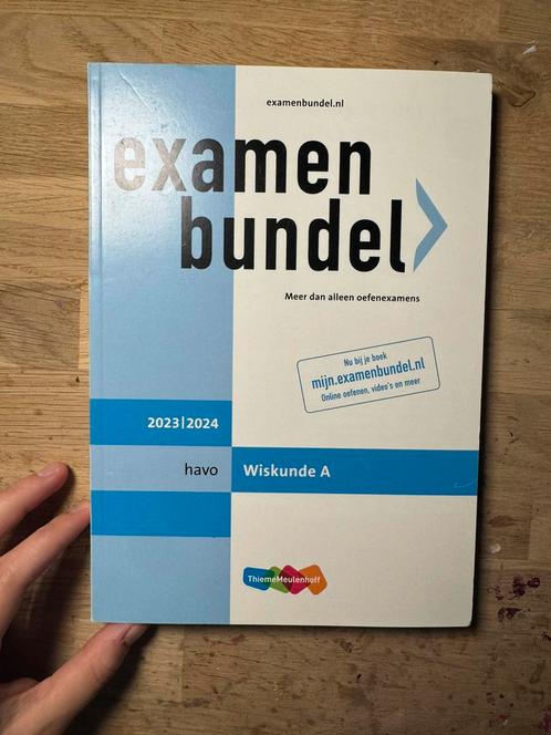 N.C. Keemink - havo Wiskunde A 2023/2024 examenbundel, Boeken, Schoolboeken, Zo goed als nieuw, Nederlands, HAVO, Ophalen of Verzenden