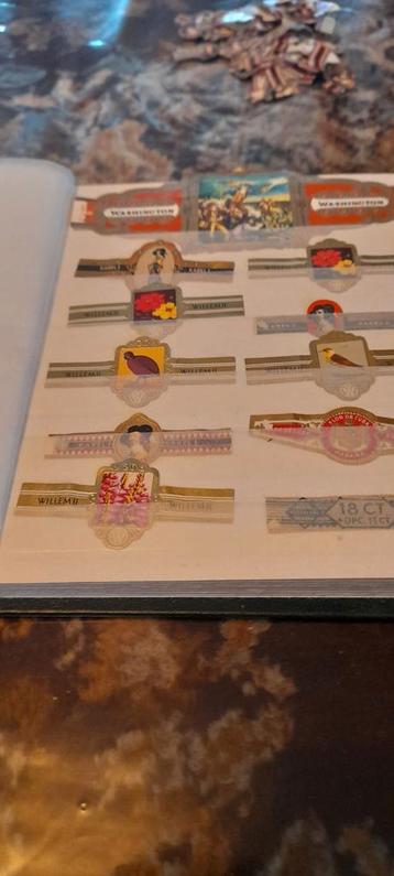 Sigaren bandjes  beschikbaar voor biedingen