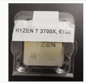 AMD Ryzen 7 3700X. 8-Core, 16 threats - € 115.- Euro, Computers en Software, Processors, Zo goed als nieuw, 8-core, 3 tot 4 Ghz