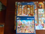 2 Disney legpuzzels King compleet en netjes, Ophalen of Verzenden, 500 t/m 1500 stukjes, Gebruikt, Legpuzzel