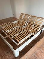 2x Electrische lattenbodem Ikea Sultan Landön 200x80cm, Ophalen, Gebruikt, Eenpersoons, Bruin