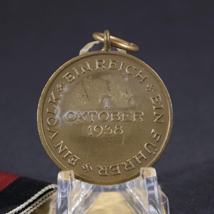 Sudeten medaille met zakje, Verzamelen, Militaria | Tweede Wereldoorlog, Overige soorten, Lintje, Medaille of Wings, Duitsland