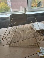 Ikea goud mandje post, Huis en Inrichting, Woonaccessoires | Krantenbakken en Lectuurbakken, Ophalen of Verzenden, Zo goed als nieuw