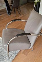 Mooie Bronx fauteuil toledo leer, Huis en Inrichting, Fauteuils, Ophalen, Gebruikt, Modern, 50 tot 75 cm
