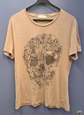 Alexander McQueen T-shirt skull-collage print mt M-L 49744 beschikbaar voor biedingen