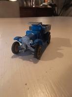 Vintage blauwe speelgoedauto, Antiek en Kunst, Antiek | Speelgoed, Ophalen of Verzenden