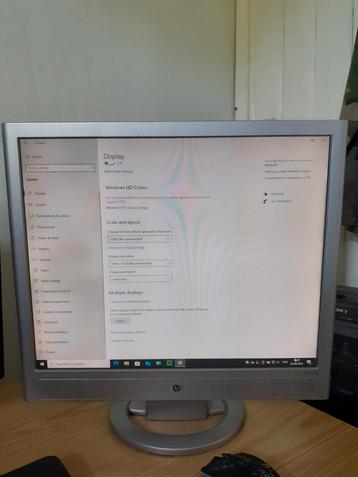 HP vs19e monitor beschikbaar voor biedingen