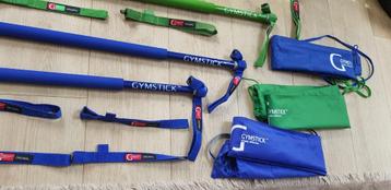 Gymstick original 4 stuks, 2x groen en 2x blauw beschikbaar voor biedingen