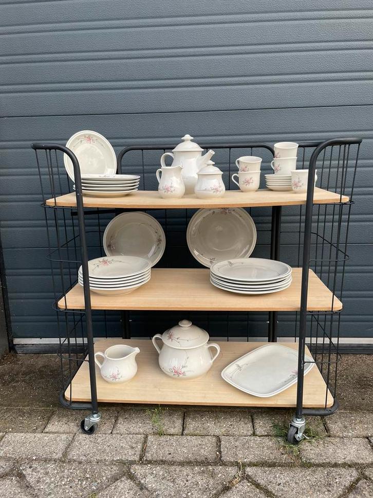 6 delig porseleinen Bavaria Winterling, Antiek en Kunst, Antiek | Servies compleet, Ophalen