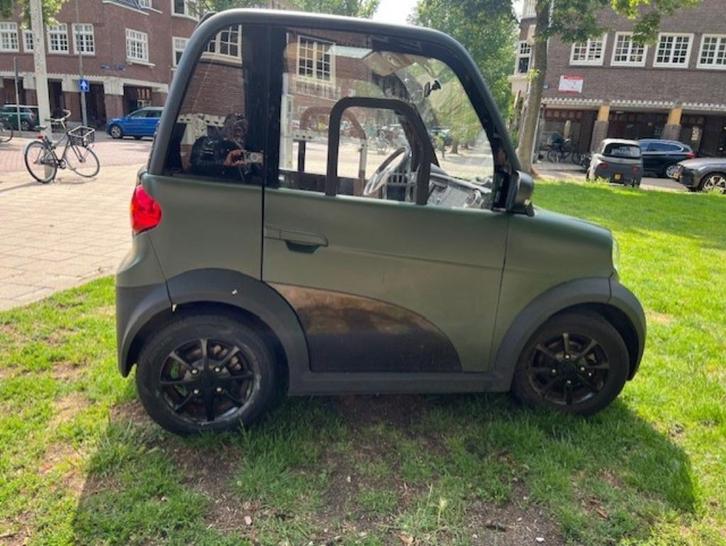 Move Citycar legergroen met cognacleder interieur /btw auto!, Diversen, Brommobielen en Scootmobielen, Overige merken, 46 km of meer