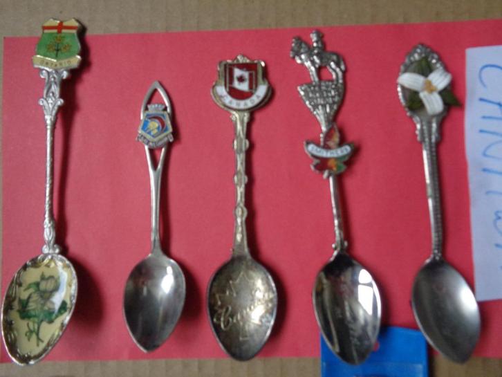 lepeltjes CANADA ONTARIO VICTORIA, Verzamelen, Overige Verzamelen, Ophalen
