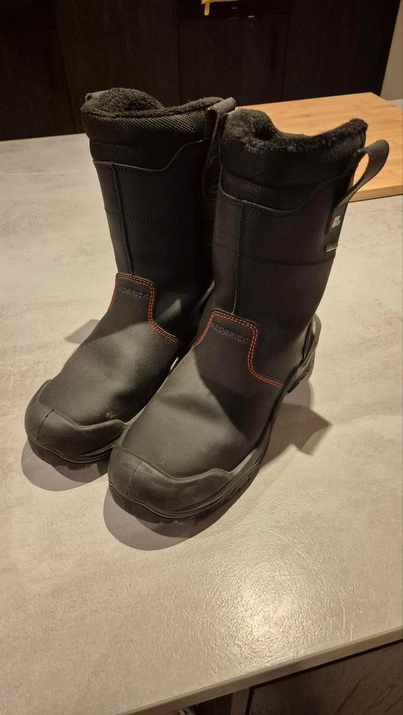 Redbrick Werklaarzen Gevoerd Maat 44 - Veiligheidslaarzen, Doe-het-zelf en Verbouw, Veiligheidskleding, Zo goed als nieuw, Ophalen