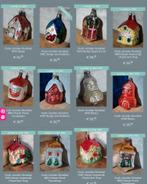 Oude antieke vintage kerstballen huisjes kerk prieel, Diversen, Kerst, B, Ophalen of Verzenden, Zo goed als nieuw, B