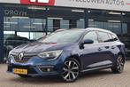 Renault Mégane Estate 1.5 dCi Bose | Automaat | Half Leder, Auto's, Parkeersensor, Gebruikt, 4 cilinders, Blauw