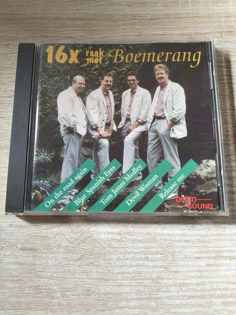 Boemerang - 16 x raak, Cd's en Dvd's, Ophalen of Verzenden