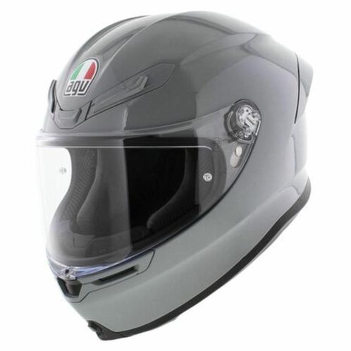 K6  SOLID NARDO GREY S-MS, Motoren, Kleding | Motorhelmen, Dames, Heren, Integraalhelm, S, AGV, Nieuw met kaartje, Ophalen of Verzenden