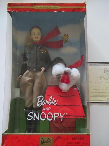 Barbie Doll met Snoopy beschikbaar voor biedingen