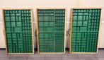3 letterkasten / letterbakken / letterlade, Ophalen