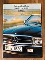 Mercedes-Benz SL R107 brochure 12/86, Verzenden, Zo goed als nieuw, Mercedes