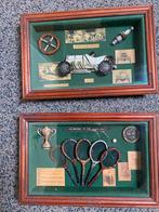 2 stuks retro schilderij, Ophalen of Verzenden