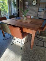 teakhouten eettafel, Huis en Inrichting, Tafels | Eettafels, Gebruikt, Ophalen of Verzenden, Vijf personen of meer, 150 tot 200 cm