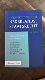 Beginselen van het Nederlands staatsrecht, Ophalen of Verzenden, Zo goed als nieuw