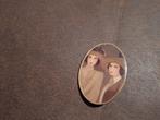 Vintage Art Deco Broche, Ophalen of Verzenden, Gebruikt, Minder dan 4 cm, Bruin