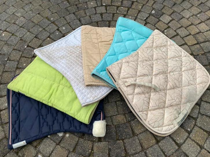 Dressuurdekjes maat Full, Dieren en Toebehoren, Paarden en Pony's | Dekens en Dekjes, Gebruikt, Dekje, Ophalen of Verzenden