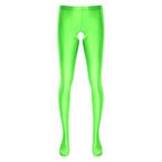 Groene chaps legging / heren dames strakke broek sexy gay, Verzenden, Nieuw, Groen