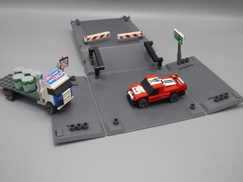 lego 8198 Racers Ramp Crash, Kinderen en Baby's, Speelgoed | Duplo en Lego, Gebruikt, Lego, Complete set, Ophalen of Verzenden