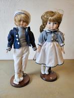 Vintage porseleinen poppen  jongen en meisje, Verzamelen, Poppen, Ophalen of Verzenden, Zo goed als nieuw