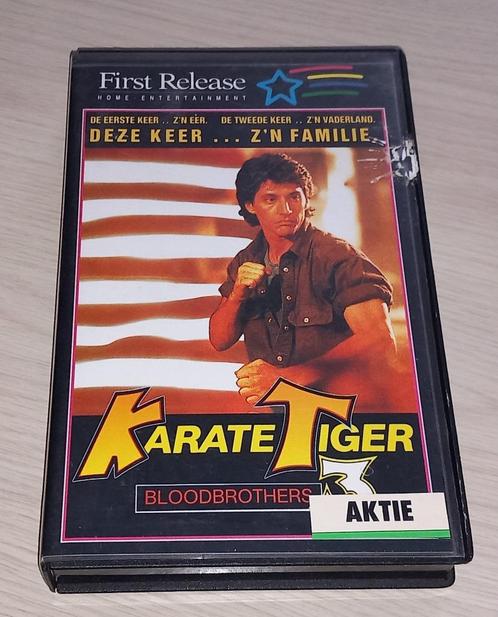 Karate Tiger 3!! VHS!!, Cd's en Dvd's, VHS | Film, Gebruikt, Actie en Avontuur, Vanaf 16 jaar, Verzenden