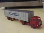 wiking MAN 10.230 containerwagen jren 60, Verzenden, Zo goed als nieuw, Bus of Vrachtwagen, Wiking