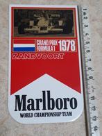 Sticker Marlboro voor Zandvoort Grand Prix Formula1 1978, Ophalen of Verzenden, Nieuw, Sport