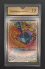 Moltres & Zapdos & Articuno GX 10, Ophalen of Verzenden, Zo goed als nieuw, Losse kaart, Foil