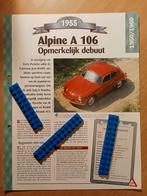Alpine A 106, Ophalen of Verzenden, Zo goed als nieuw, Auto's