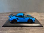 Porsche GT2RS blauw Minichamps 1:18 Modelauto, Hobby en Vrije tijd, Modelbouw | Auto's en Voertuigen, Overige merken, Auto, Groter dan 1:32