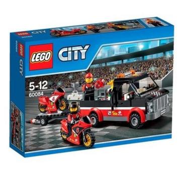LEGO City 60084: Racemotor Transport        * 't LEGOhuis * beschikbaar voor biedingen