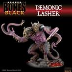 Demonic Lasher Bones Black Deluxe Boxed Set 44187, Figuurtje(s), Ophalen of Verzenden, Reaper Miniatures, Info@sceneryenzo.nl