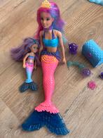 Mooie zeemeermin barbies, Kinderen en Baby's, Speelgoed | Poppen, Ophalen, Zo goed als nieuw, Barbie