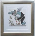Michael Parkes – The Frog Collector-gesigneerd en ingelijst, Antiek en Kunst, Ophalen