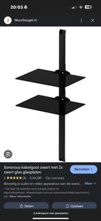 Kabelgoot met glasplaten nieuw in doos, Ophalen, Nieuw