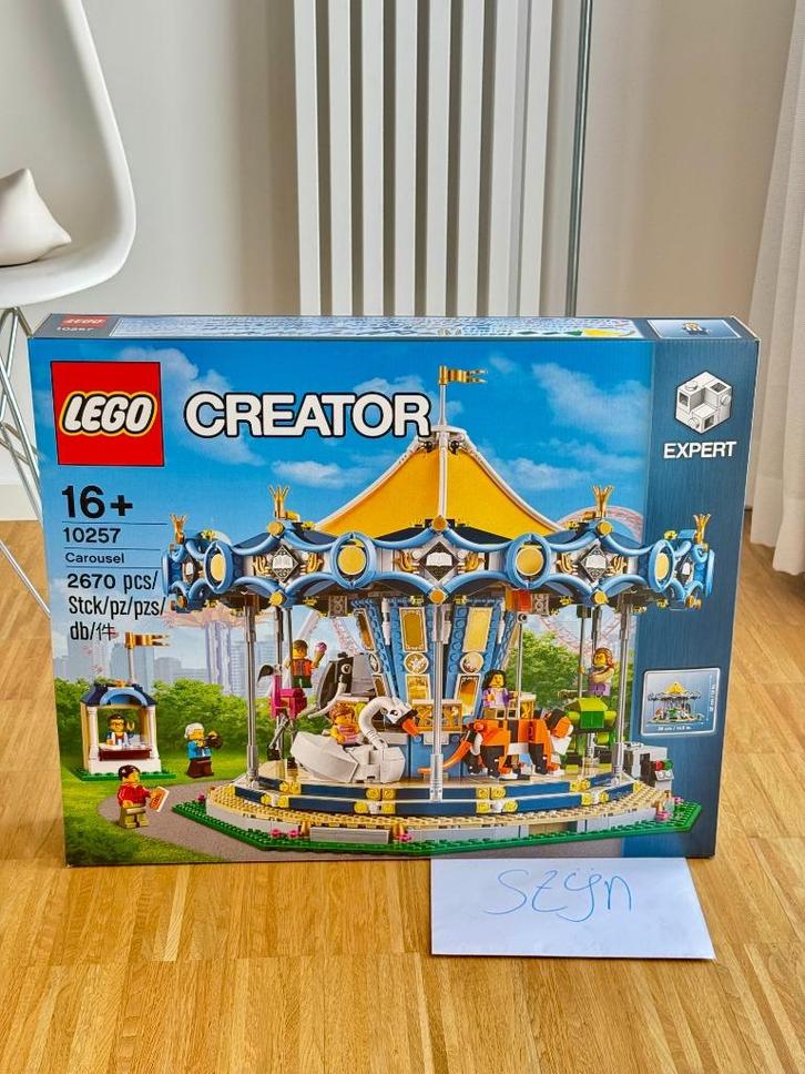 LEGO 10257 Carousel (Creator Expert) NIEUW IN DOOS, Kinderen en Baby's, Speelgoed | Duplo en Lego, Nieuw, Lego, Complete set, Ophalen of Verzenden