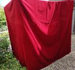 Zware kwaliteit suède corduroy gordijn 1.90 x 2.50 mtr (N30), Gebruikt, 200 cm of meer, 150 tot 200 cm, Ophalen of Verzenden