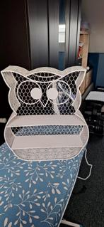 Decoratie Uil metaal, Ophalen, Gebruikt, Dier