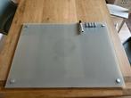Glazen whiteboard 80x60, Ophalen, Zo goed als nieuw, Magneetbord