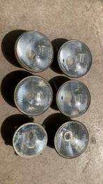 Oude Lucas 700 koplampen en 1 Cibie, Auto-onderdelen, Verlichting, Ophalen of Verzenden, Gebruikt, Oldtimer onderdelen