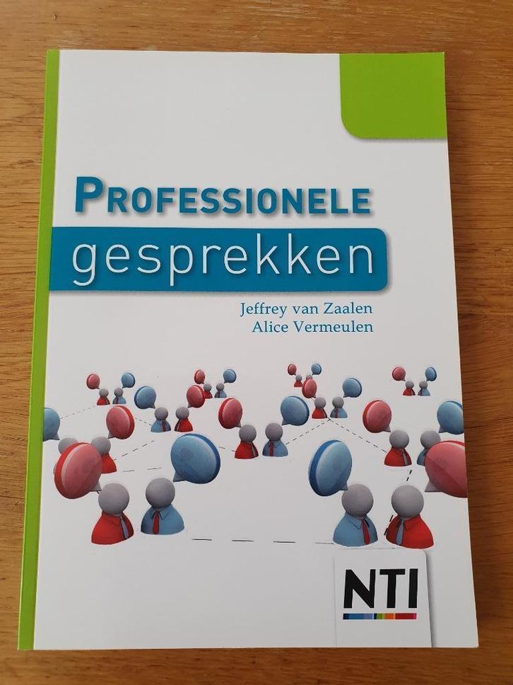 professionele gesprekken, Boeken, Studieboeken en Cursussen, Zo goed als nieuw, HBO, Ophalen