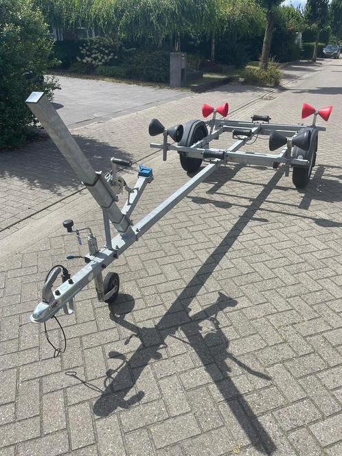 Marlin rib - rubberboot trailer, Watersport en Boten, Boottrailers, Zo goed als nieuw, Overige typen, Minder dan 1500 kg, Minder dan 6 meter